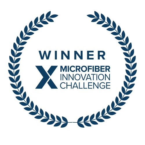 microfiber innovation challenge winner badge